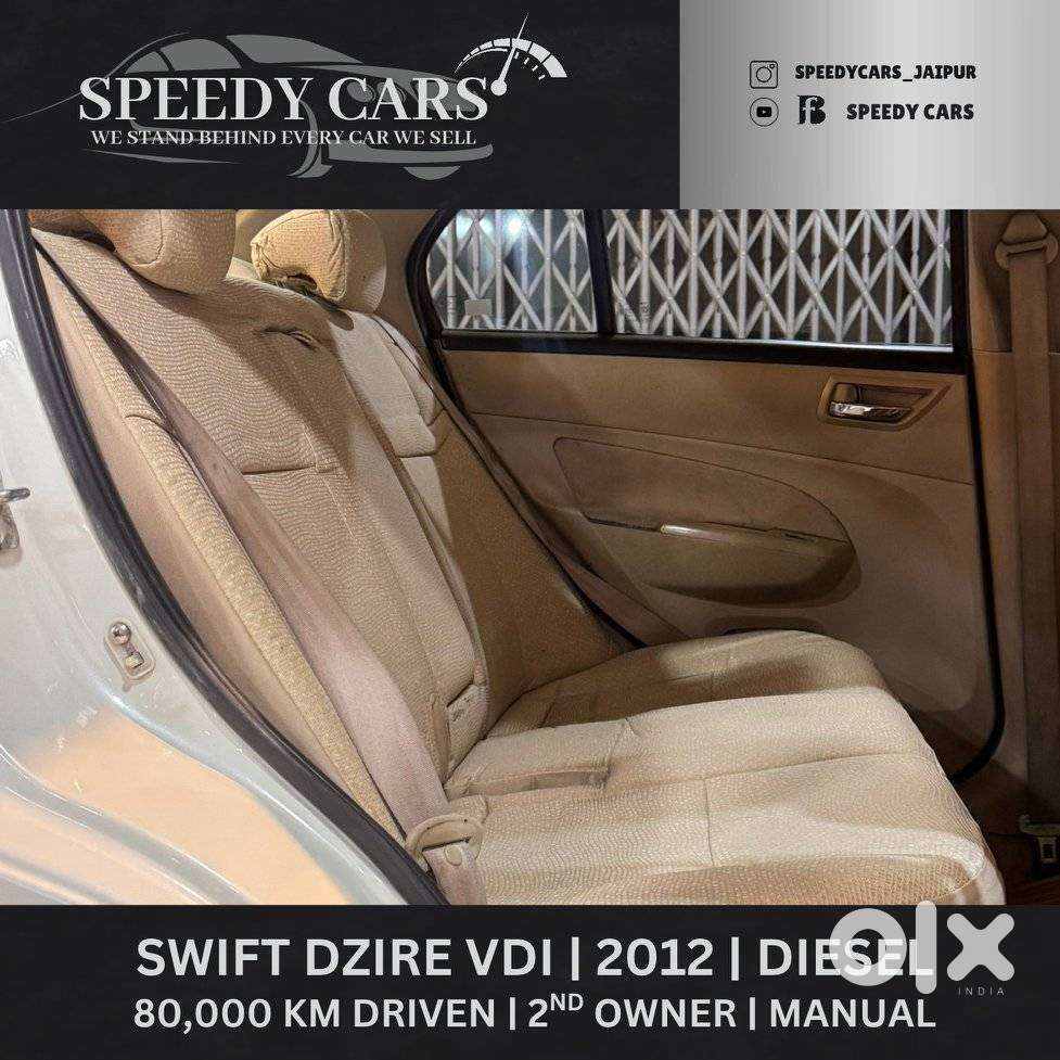 Maruti Suzuki Swift Dzire Vdi, 2012, Diesel