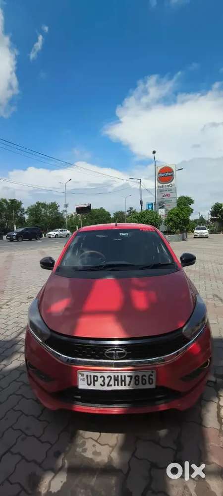 Tata Tiago Xza Plus 2021 Cng Red Top Model Great Condition