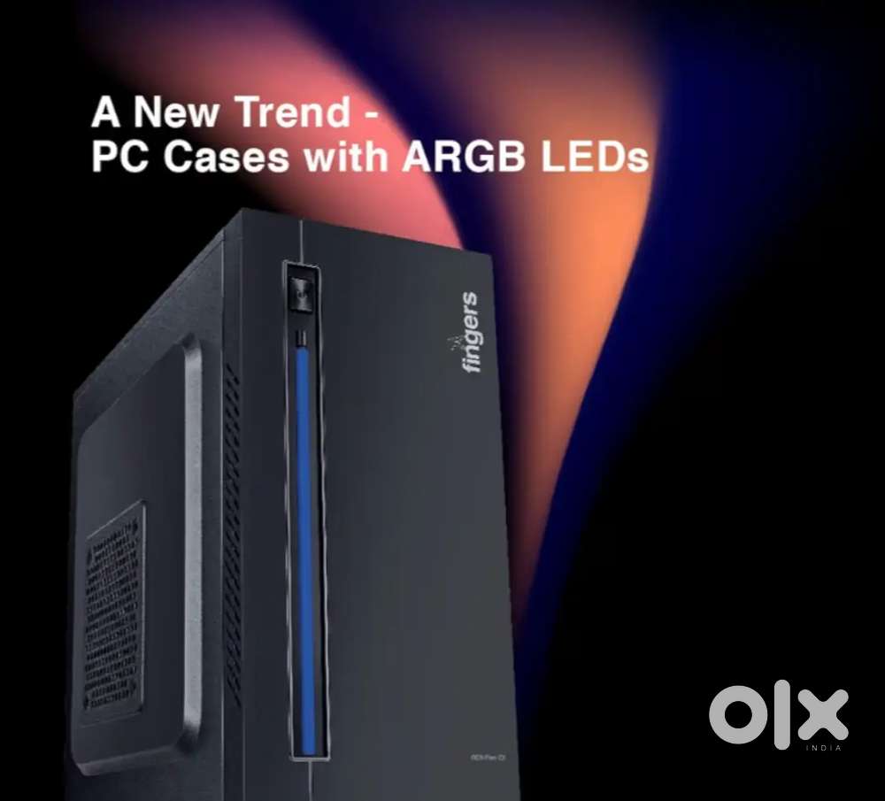 FINGERS Computer Case Cabinet with ARGB LEDs With Smps - Computer ...