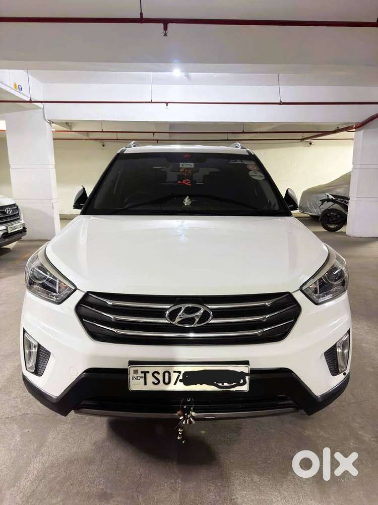 Hyundai Creta White Petrol Automatic