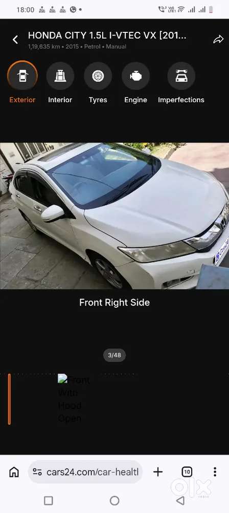 Honda City 2015 Petrol 110000 Km Driven