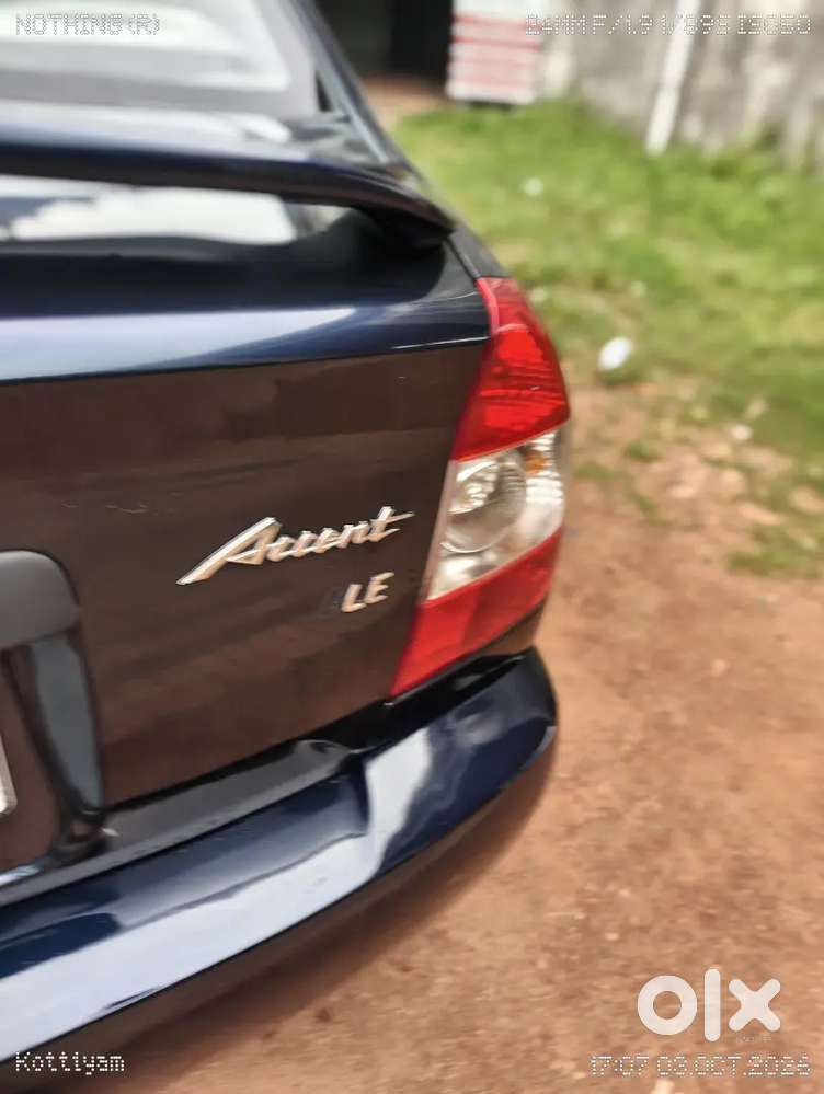 Single Owner 2007 Model Hyundai Accent Gle  Petrol Full Cover Insuranc