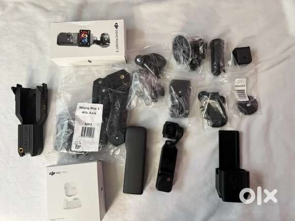 DJI Osmo Pocket 3-Axis Stabilizer and 4K Handheld Camera  (USED)
