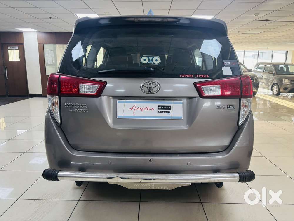 Toyota Innova Crysta 2.4 G Mt 8s, 2017, Diesel