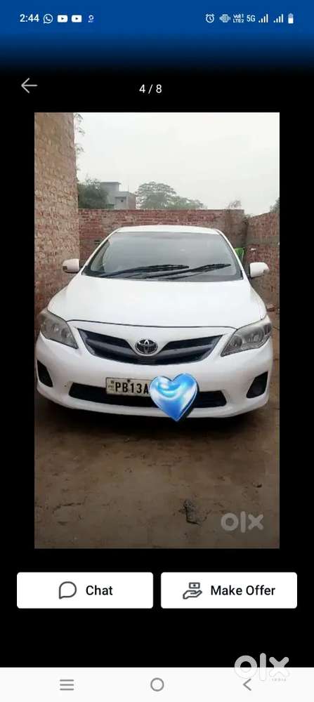Toyota Corolla Altis 2012