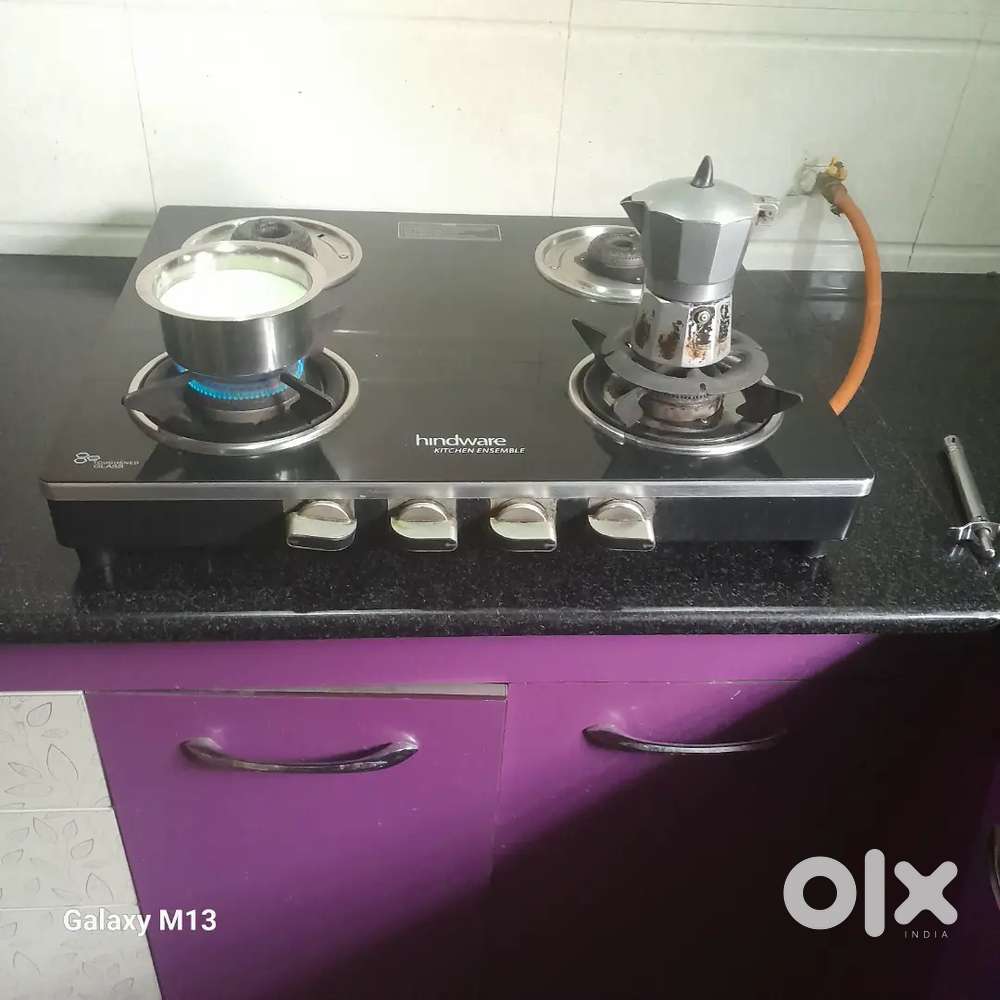 4 burner gas stove
