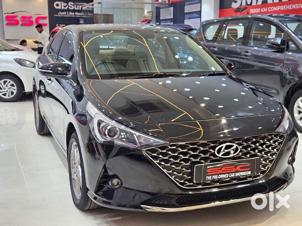 Hyundai Verna 1.5 Sx (o) Diesel At, 2021, Diesel