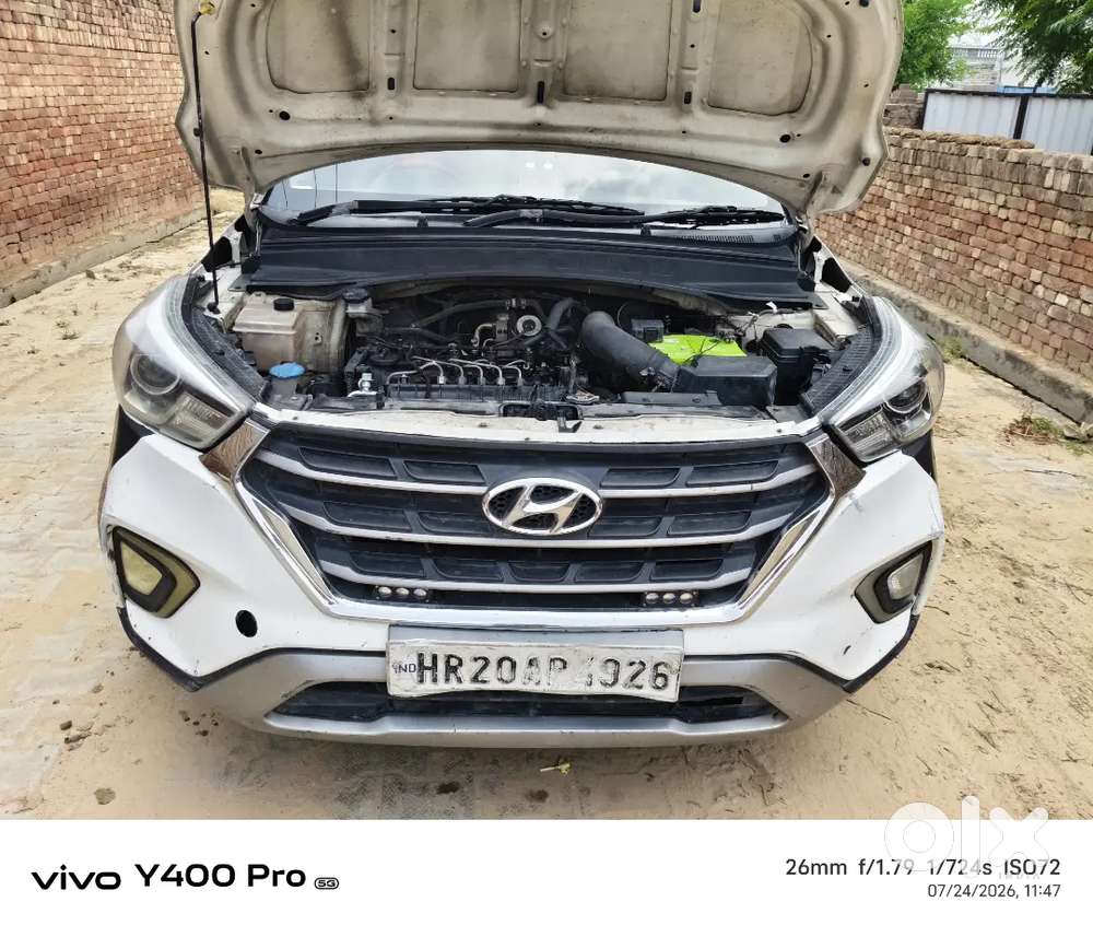 Hyundai Creta 2019 Diesel Manual 80% Tyer Warking