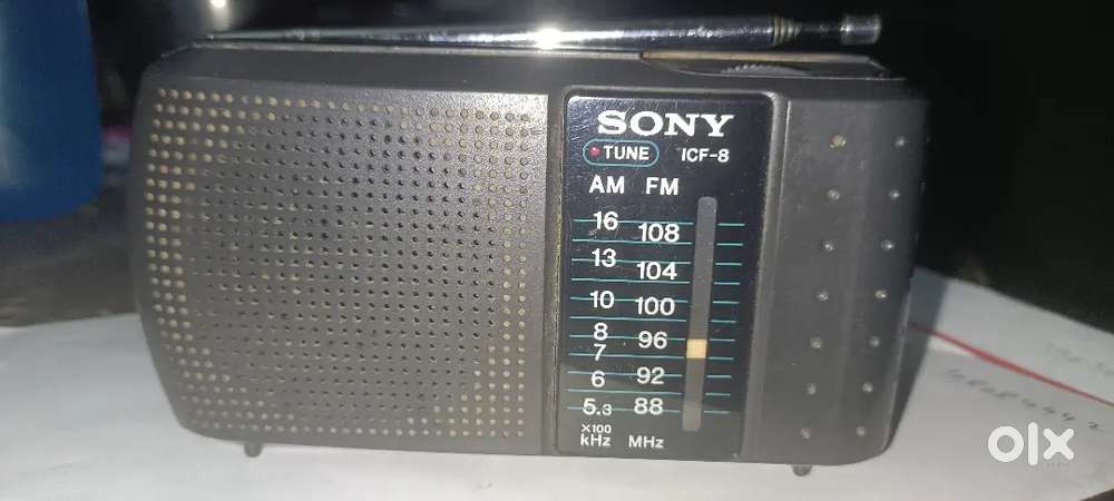 Sony pocket radio icf8 good working