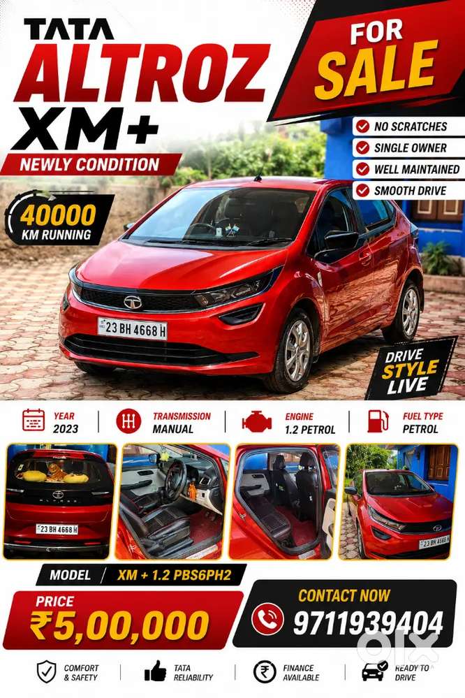 Tata Altroz 1.2 Xm Plus 2023