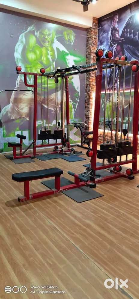 USED GYM SETUP