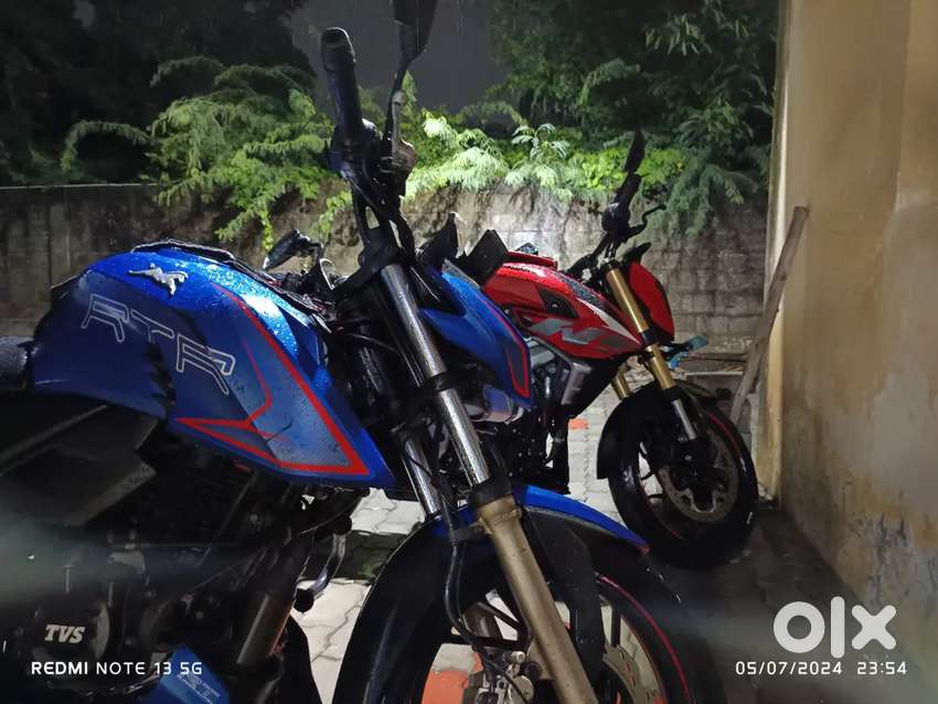 apache rtr motorbike