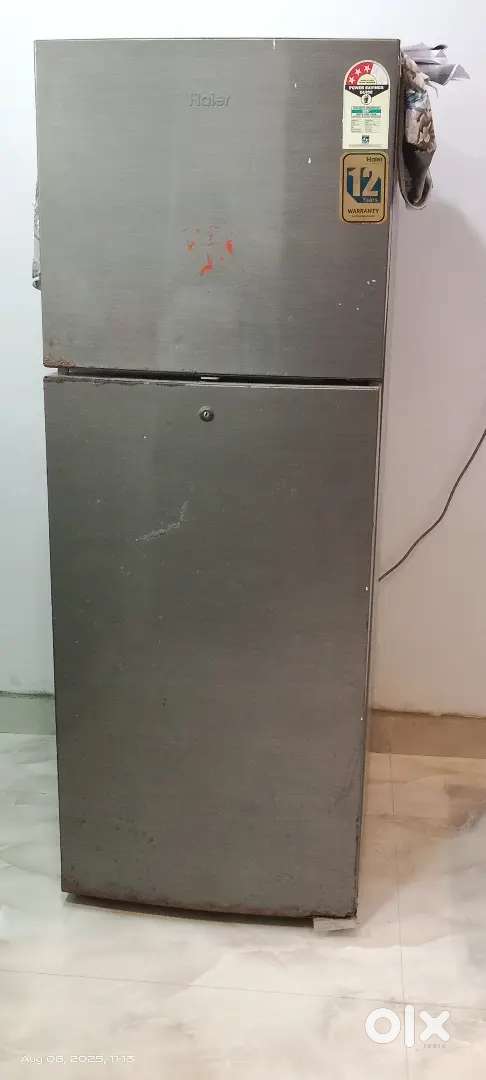 Double Door fridge ok ok working condition-8000(slightly negotiation)