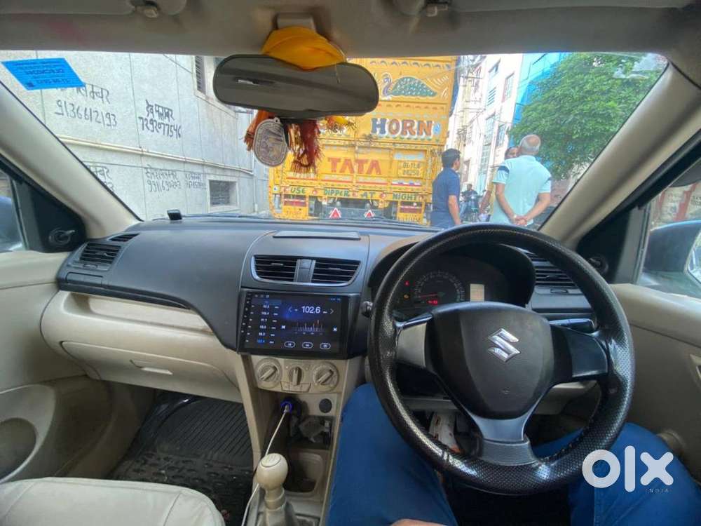 Maruti Suzuki Swift Dzire 2012 1.2l Lxi Pearl Whight Colour Touchscren