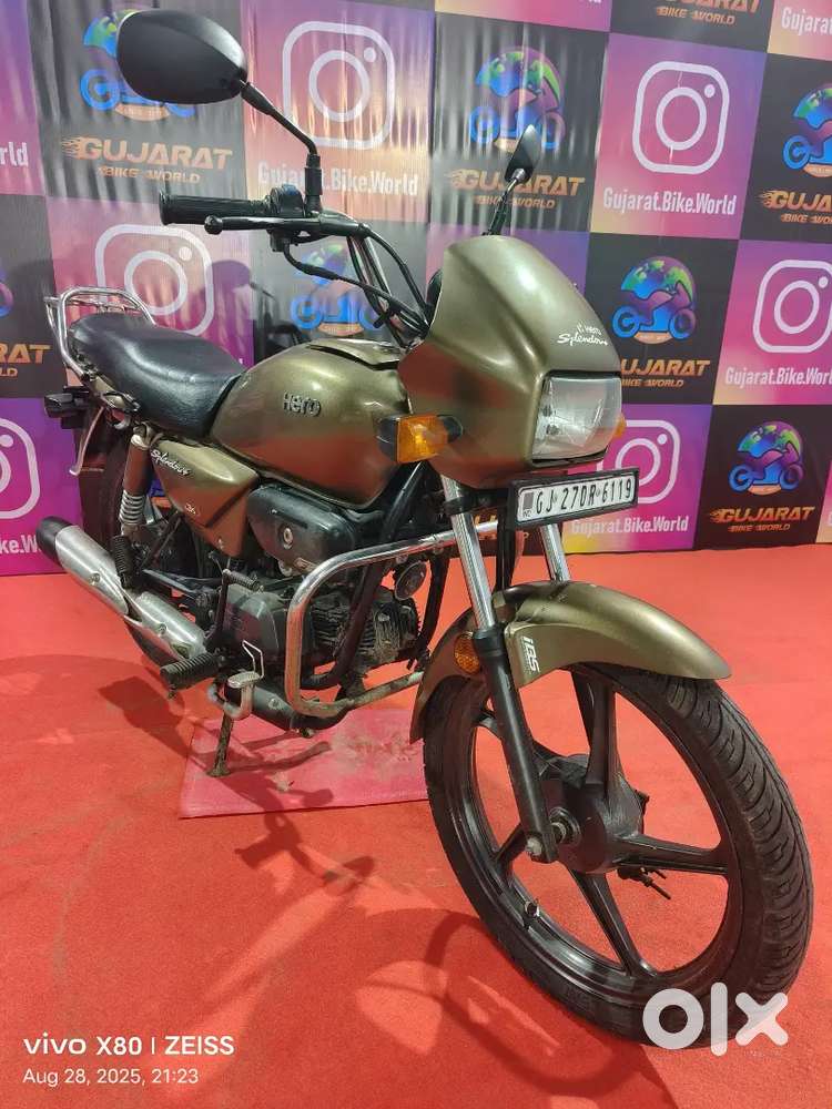 Gold Black Splendor Hero 2021 SPLENDOR BLACK GOLDEN POLISH