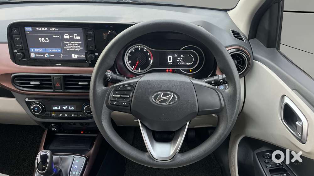Hyundai Aura Sx Plus Automatic, 2021, Petrol