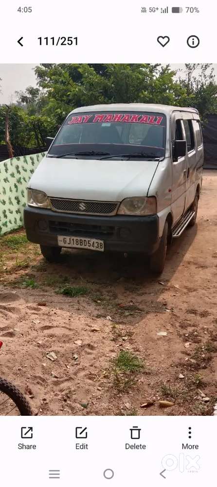 Maruti Suzuki Eeco 2011 Cng & Hybrids 250000 Km Driven