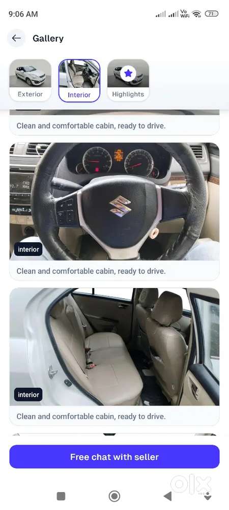 Maruti Suzuki Dzire 2015