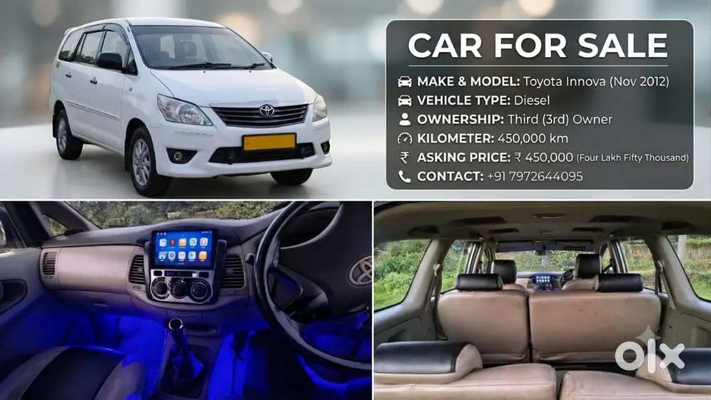 Toyota Innova Diesel 2012