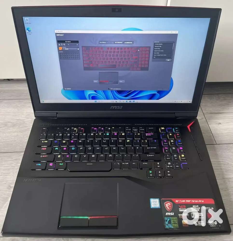 MSI GT75 Titan Pro 7RF 17.3 120Hz Gaming Laptop i7-7820HK 32GB 1TB SS