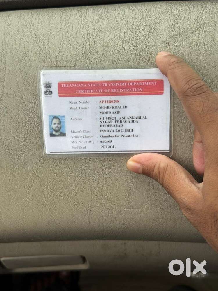 Toyota Innova Petrol Manual 2006