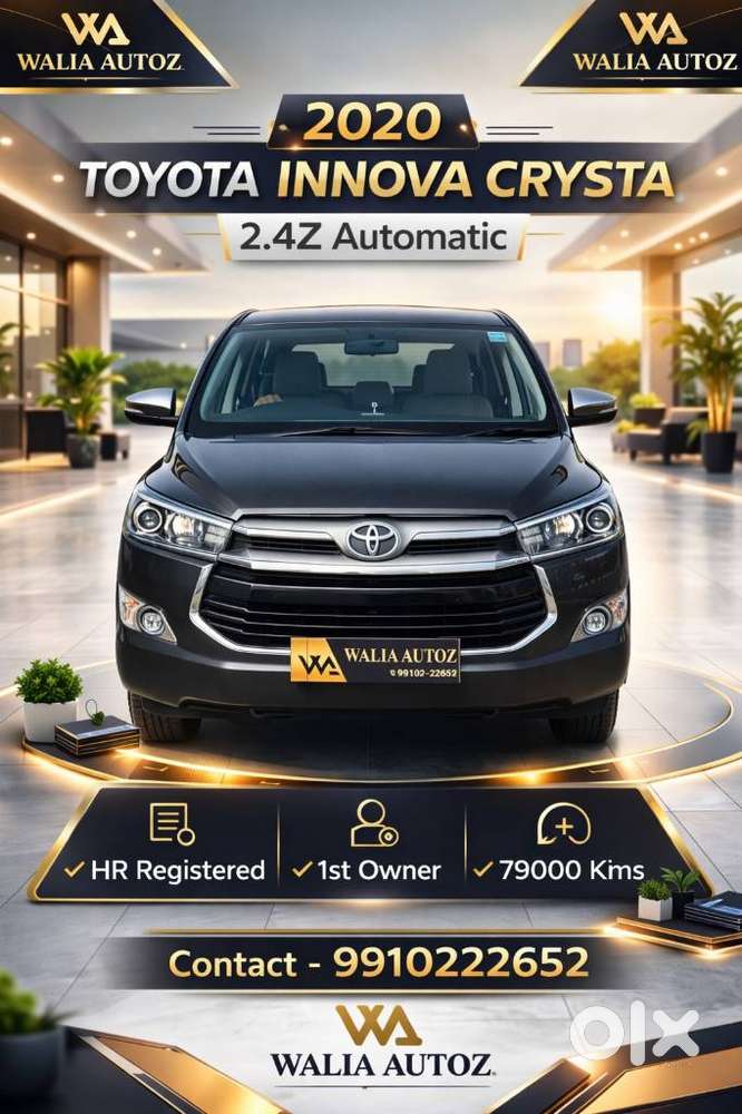 Toyota Innova Crysta [2020-ongoing] 2.4 Zx 7 Str, 2020, Diesel