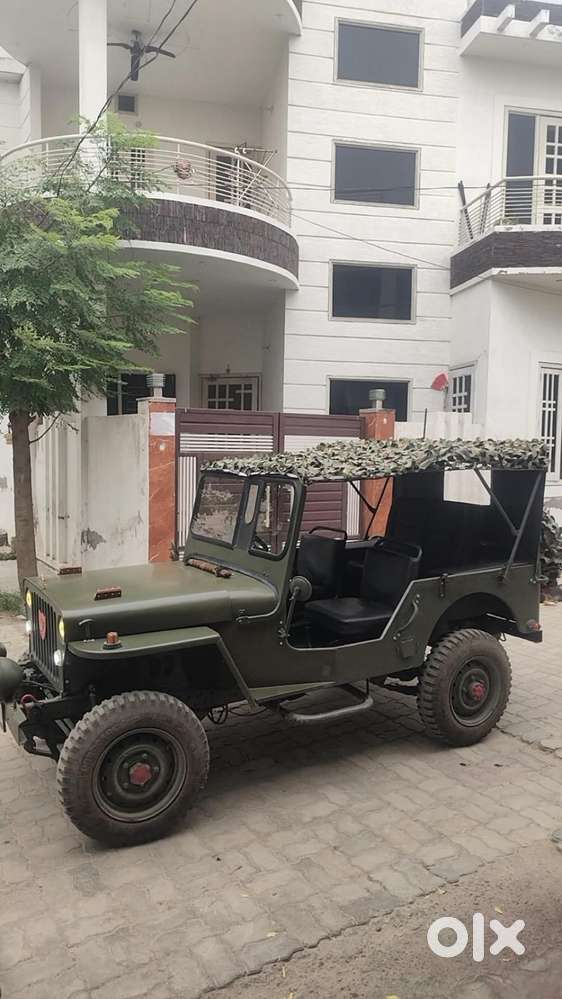 Willy Jeep Army Color All Original Power Stearing Bolero Turbo Engine