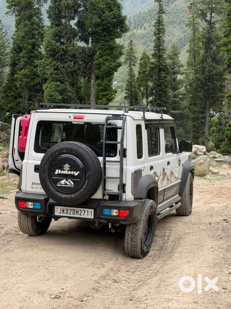 Suzuki Jimny With Rooftop Tent And Jerrycan+at Tyres And Many Upgrades