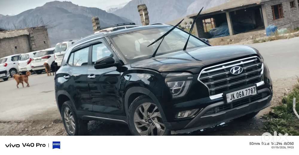 Hyundai Creta Sx 2020 Black Full Top Model With Panarimic Sunroof