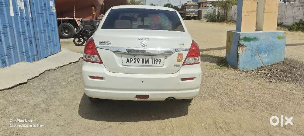 Swift Dzire Maruti 2011 No Reper