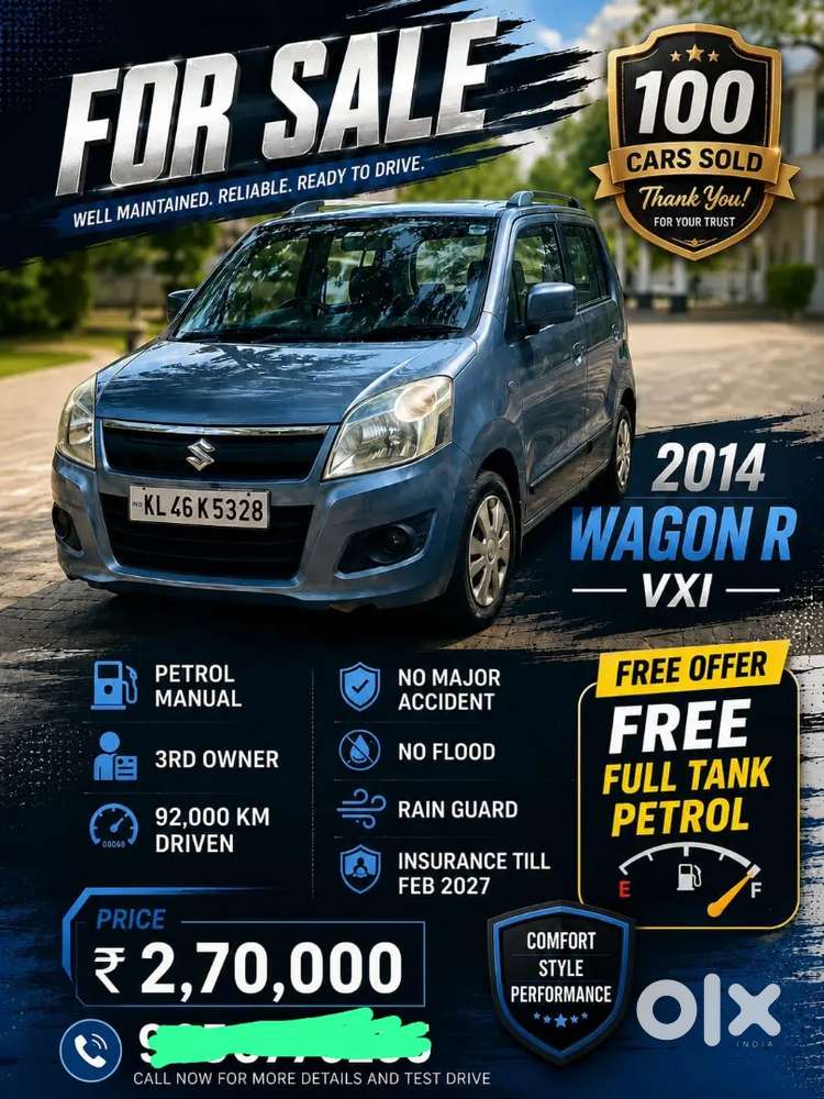 Maruti Suzuki Wagon R 2014 Petrol Manual