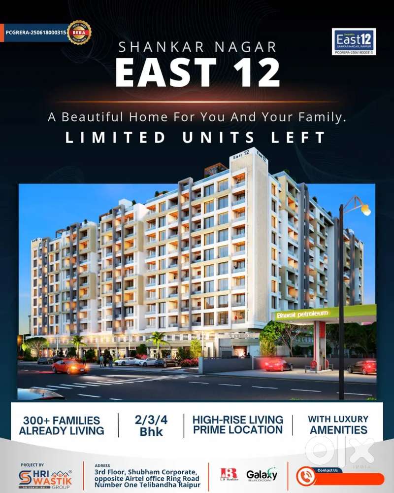 BHK flat available for sale in East 12 For Sale: Houses