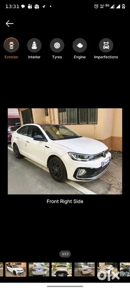 Volkswagen Virtus 2024 Petrol Well Maintained