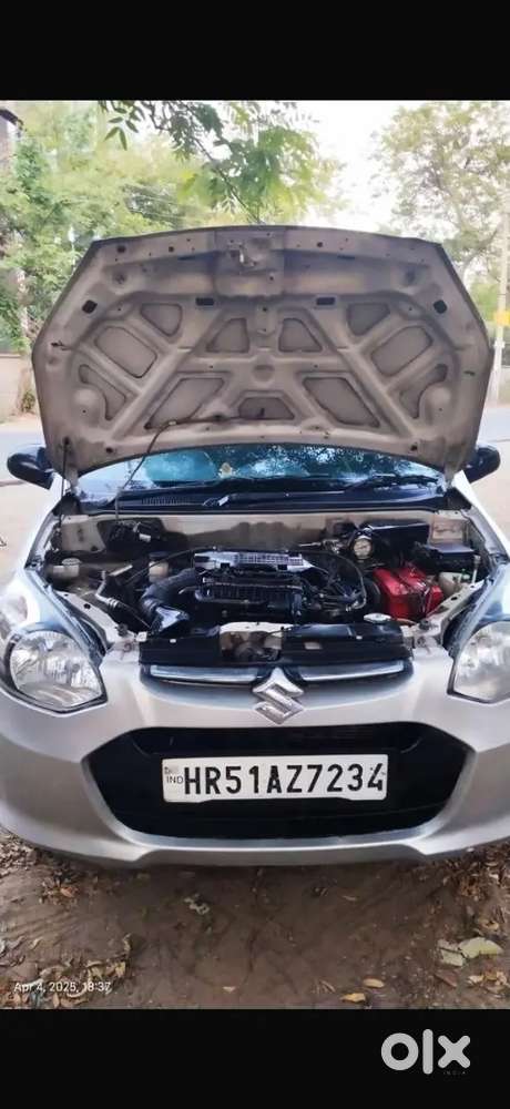 Maruti Suzuki Alto 2014 Lxi Cng Car Ke Rampur Ke Aik Gau Mai Hai