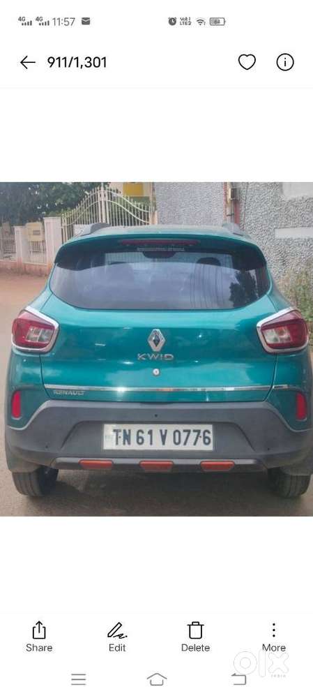 Renault Kwid Climber Urban Night Limited Edition, 2021, Petrol