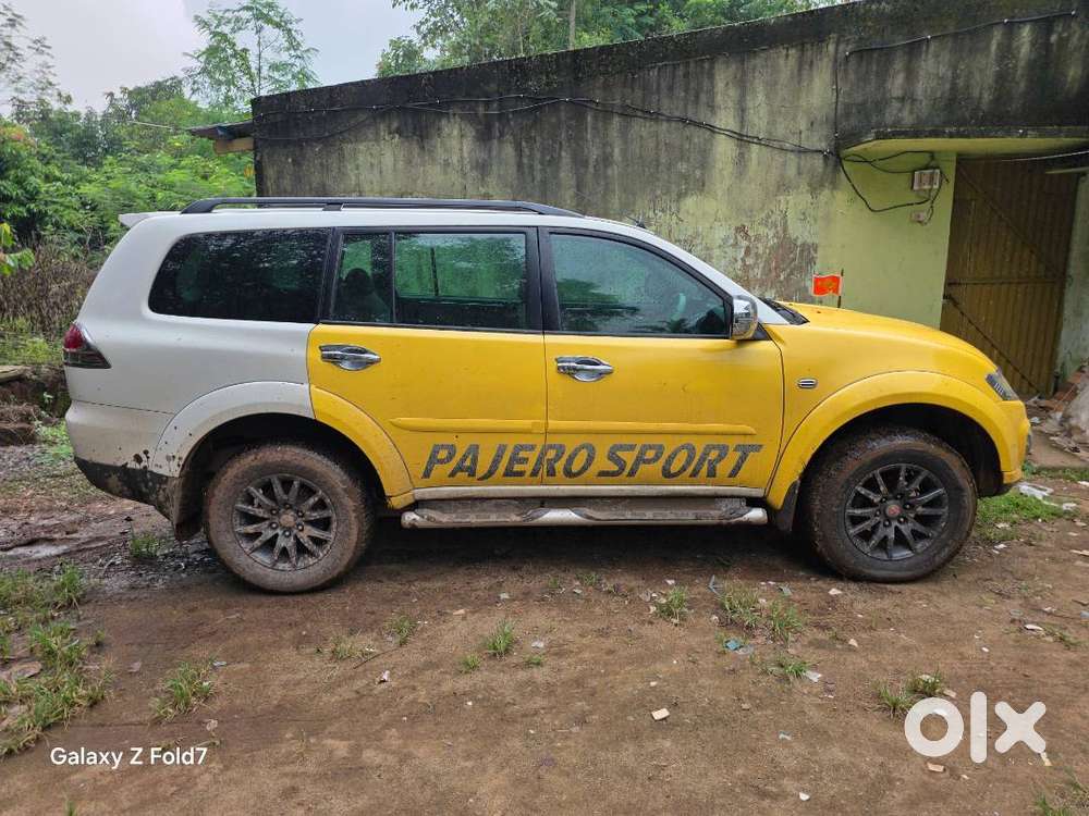 Pajero Sports Limited Edition Yellow And White