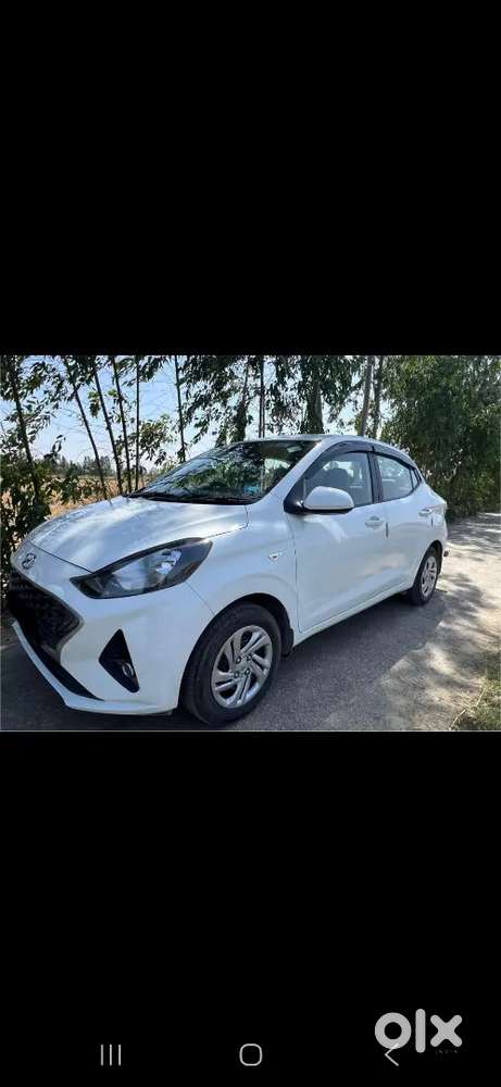 Hyundai Aura 2022 Cng 25000 Km Driven Scratchless Car