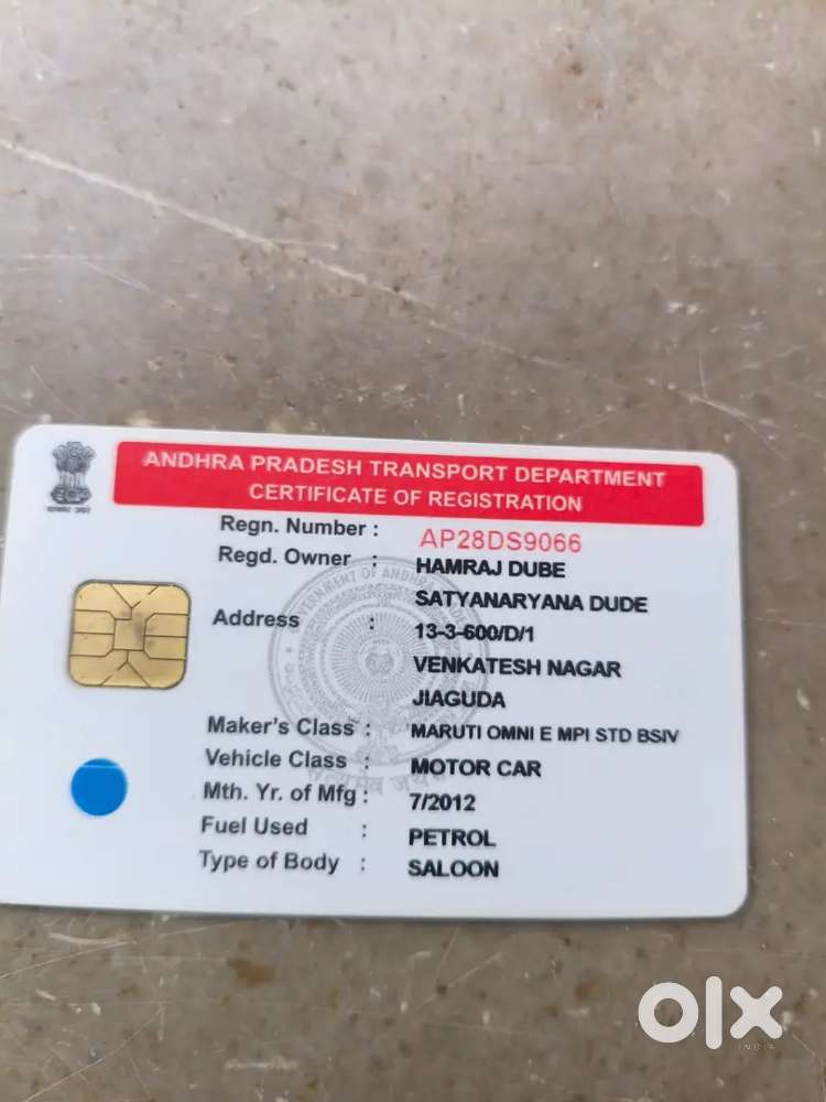 Maruti Suzuki Omni 2012 Petrol