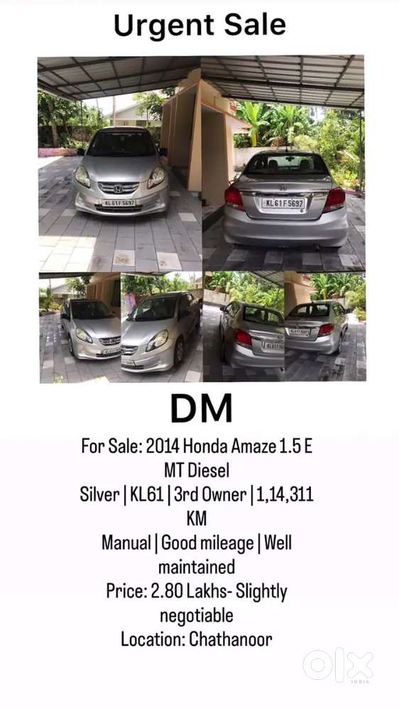Honda Amaze Diesel Manual 2014