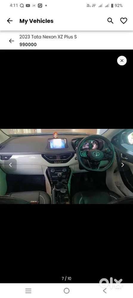 Tata Nexon 2023 Petrol Well Maintained 2nd Top Model
