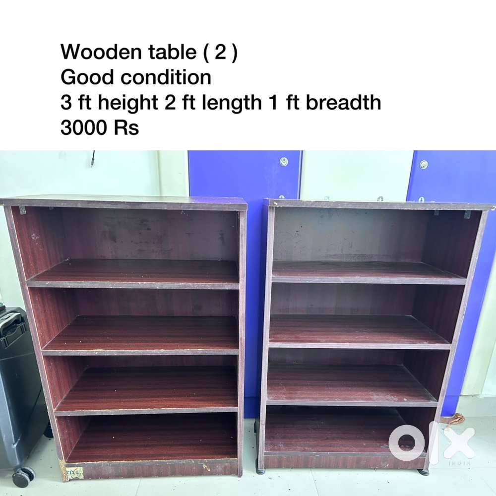 Wooden shelf