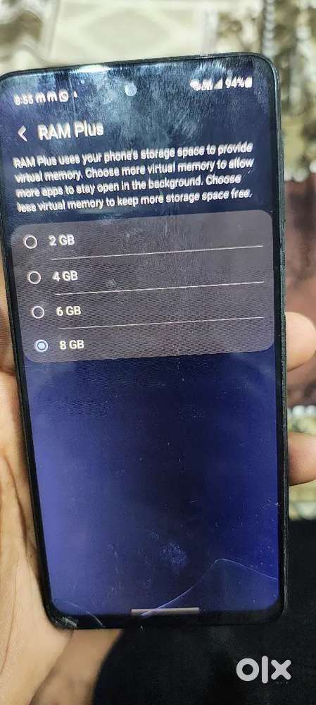 Samsung m31 8GB raim 228 phone memory