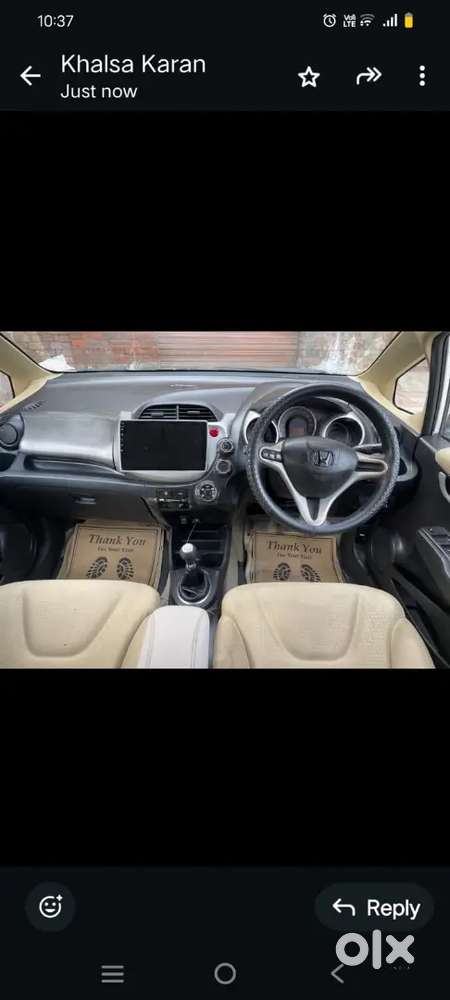 Honda Jazz  ,petrol * Mnf 2011.reg 2012