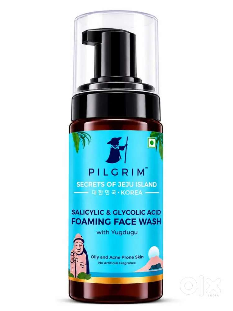 PILGRIM salicylic & glycolic acid  FOAMING FACE WASH