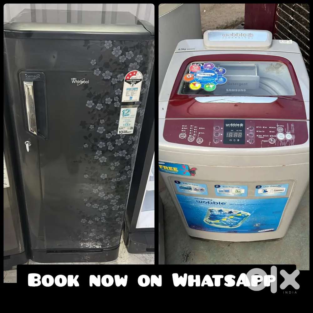 Washing machine & Fridge combo on Rent