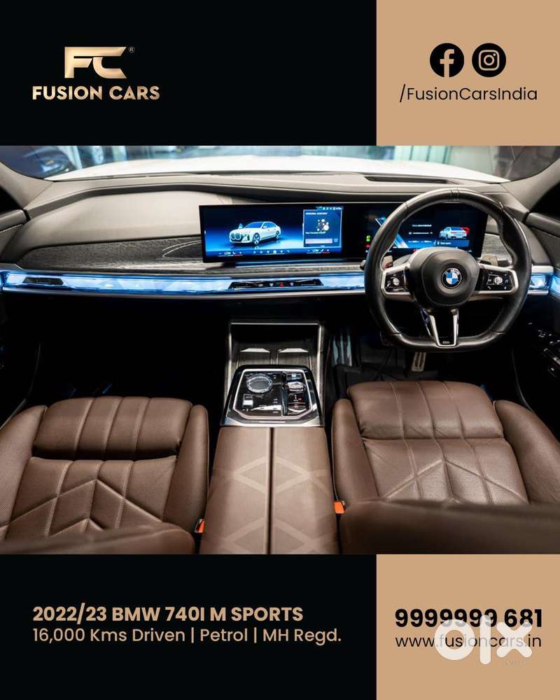 Bmw 7 Series 740i M Sport Petrol Automatic, 2023, Petrol