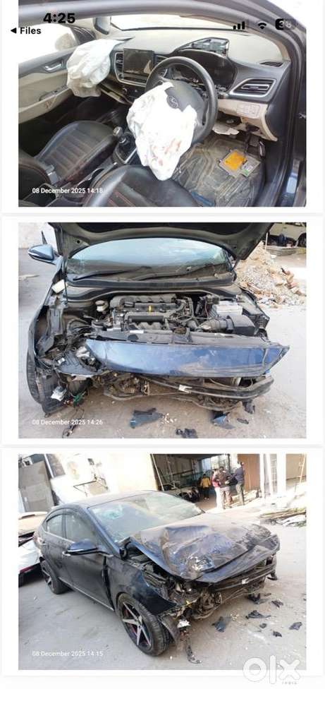 Hyundai Verna 2021 Damaged