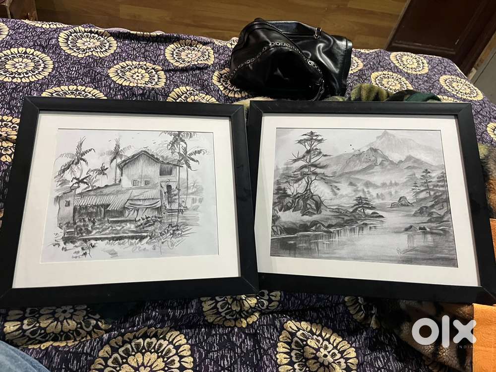 Handmade aesthetic painting