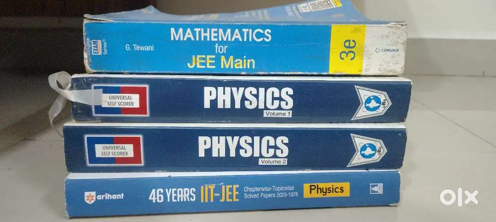 Jee and neet books.