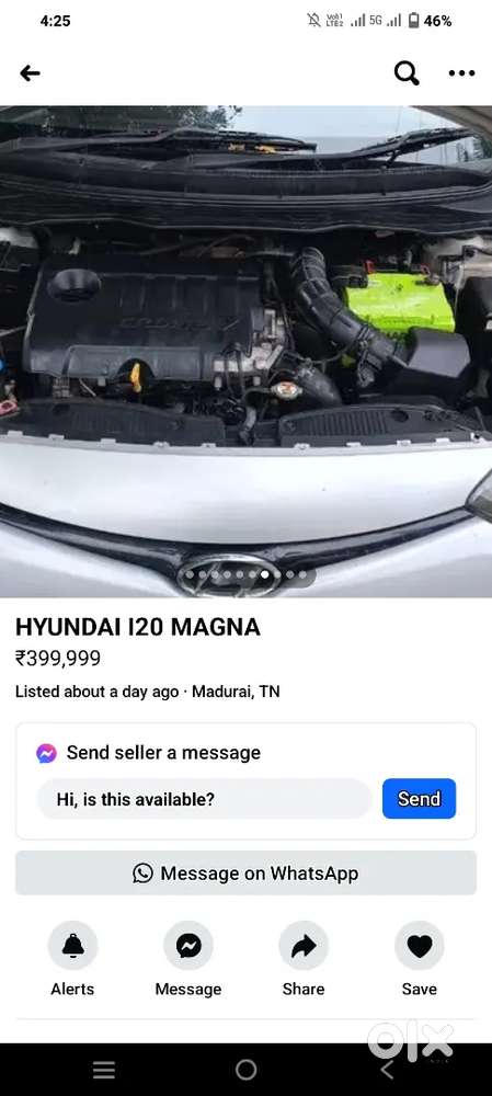 Hyundai I20 Magna Diesel 2014
